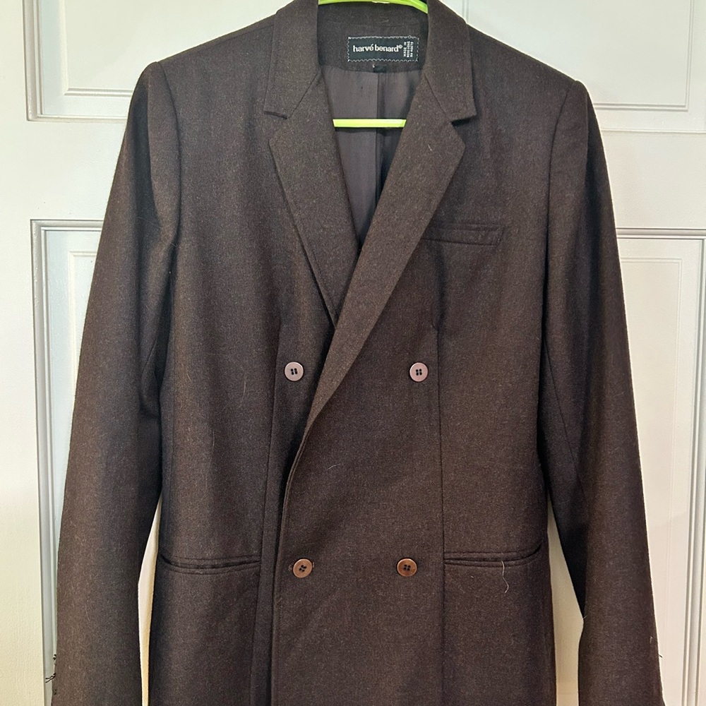 Harve Benard Dark Brown Blazer